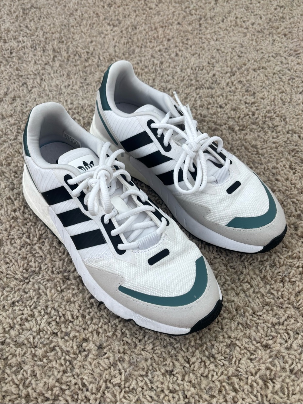 adidas Men’s White ZX Sneakers